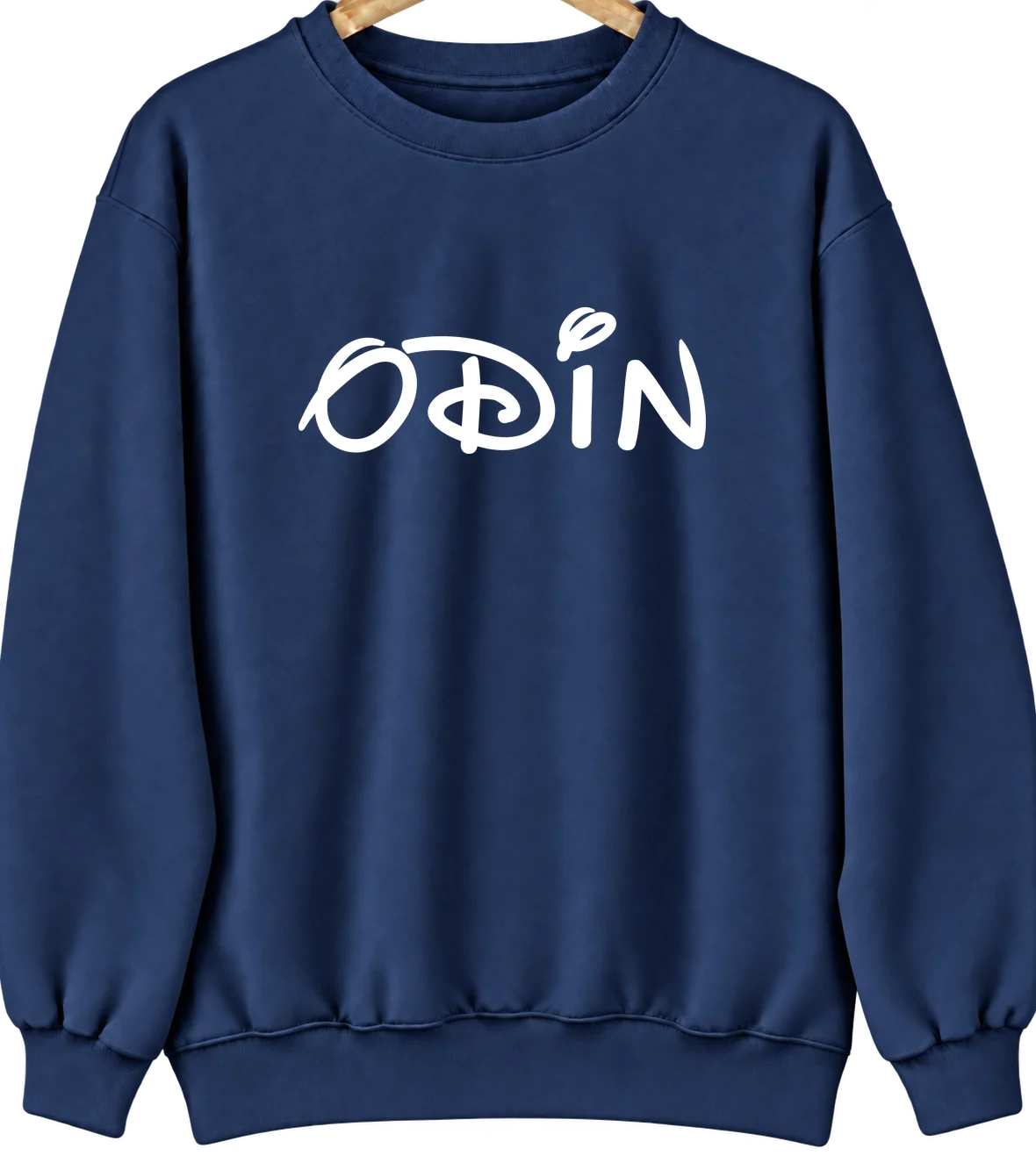 Odin, Kansas Hometown Crewneck — Navy