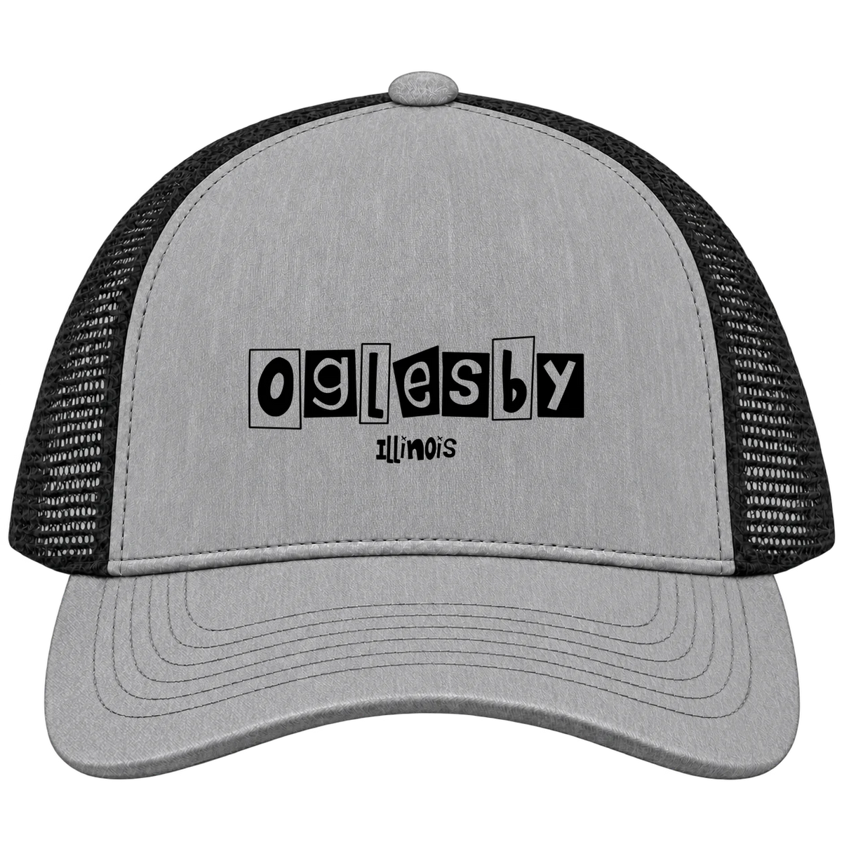 Oglesby, Illinois Hometown Trucker Cap