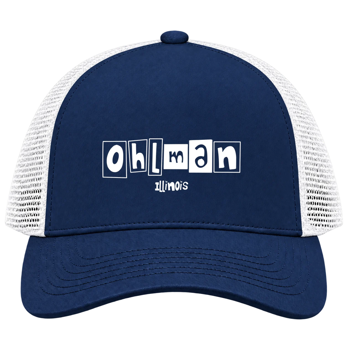 Ohlman, Illinois Hometown Trucker Cap