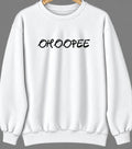 Ohoopee, Georgia Hometown Crewneck — White