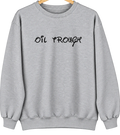 Oil Trough, Arkansas Hometown Crewneck — Sport Grey