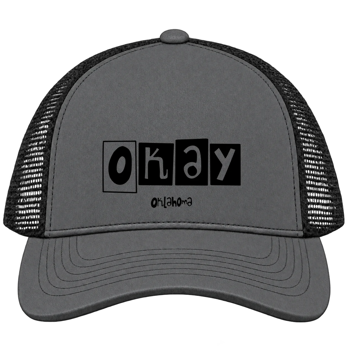 Okay, Oklahoma Hometown Trucker Cap