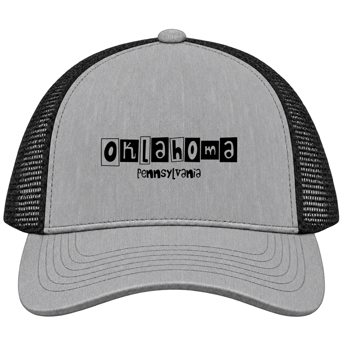 Oklahoma, Pennsylvania Hometown Trucker Cap
