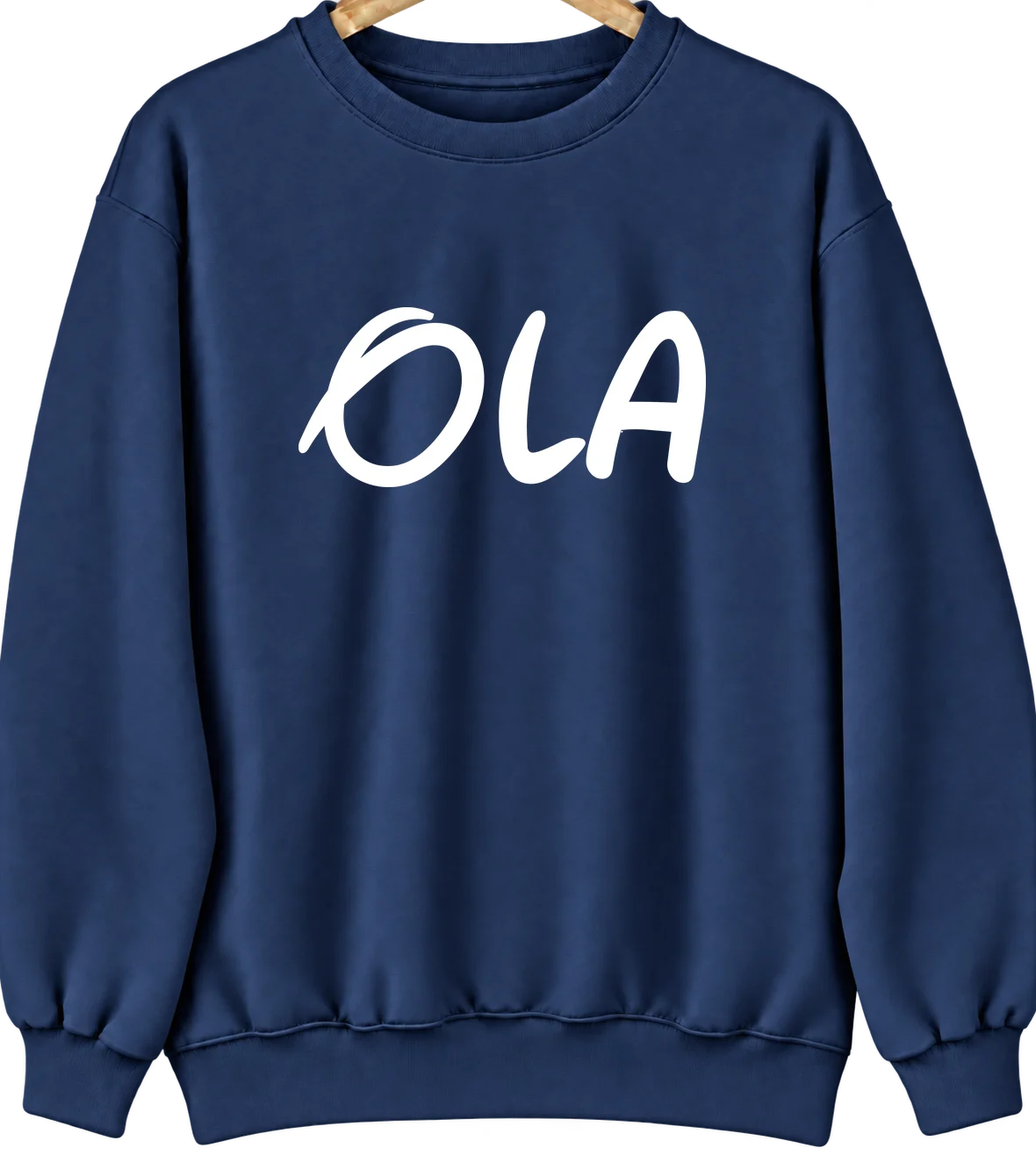Ola, Arkansas Hometown Crewneck — Navy