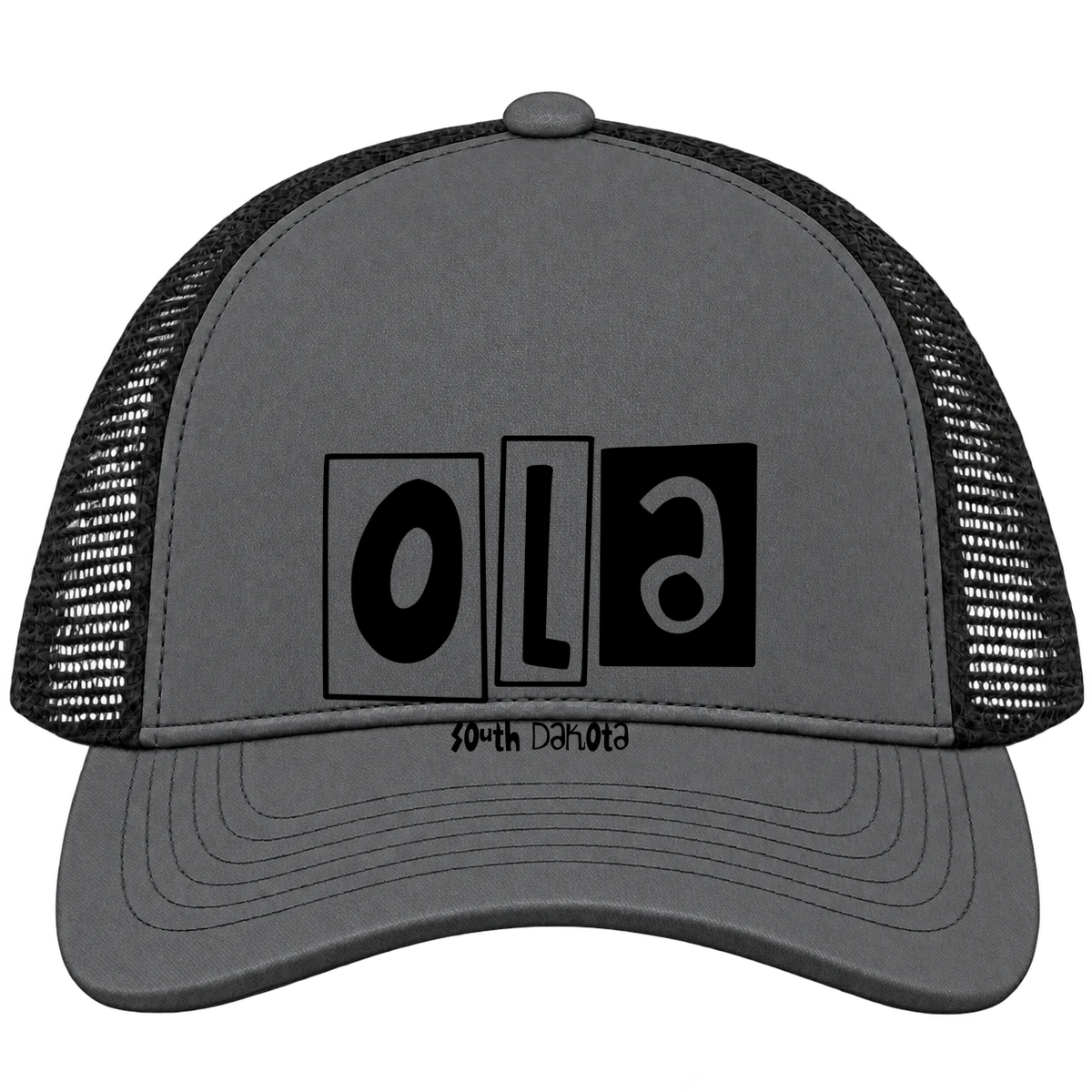 Ola, South Dakota Hometown Trucker Cap