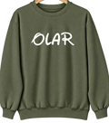 Olar, South Carolina Hometown Crewneck — Military Green