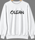 Olean, Missouri Hometown Crewneck — White