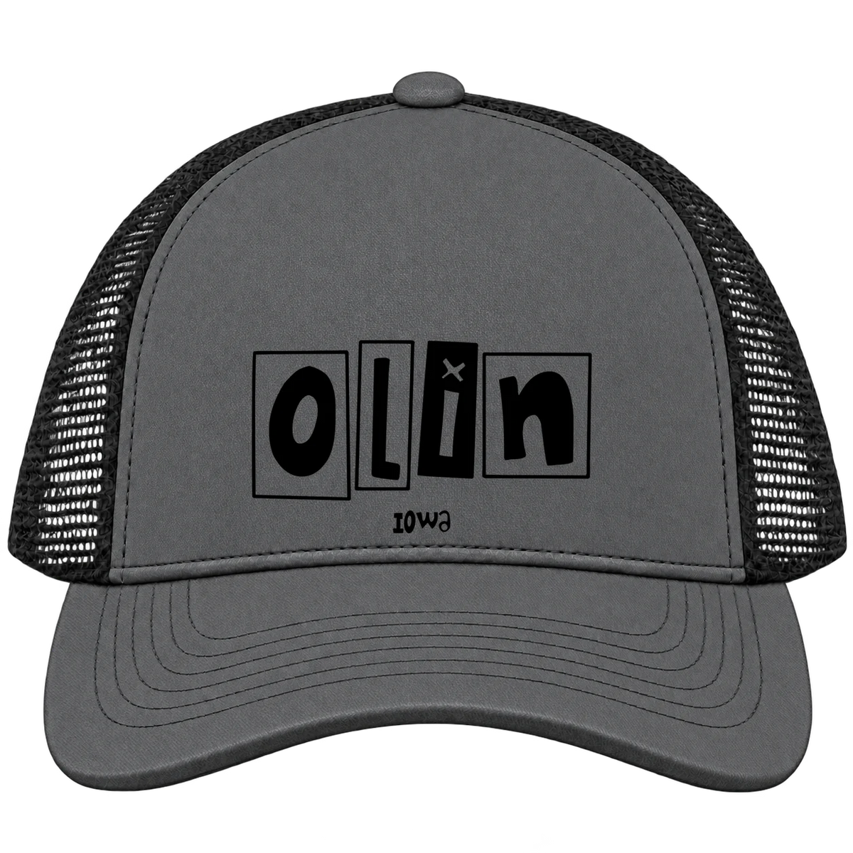 Olin, Iowa Hometown Trucker Cap