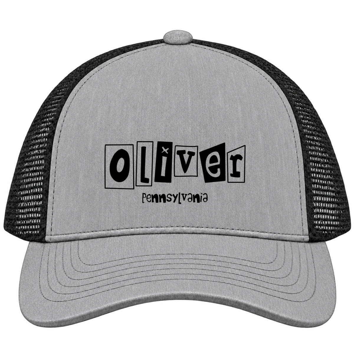 Oliver, Pennsylvania Hometown Trucker Cap