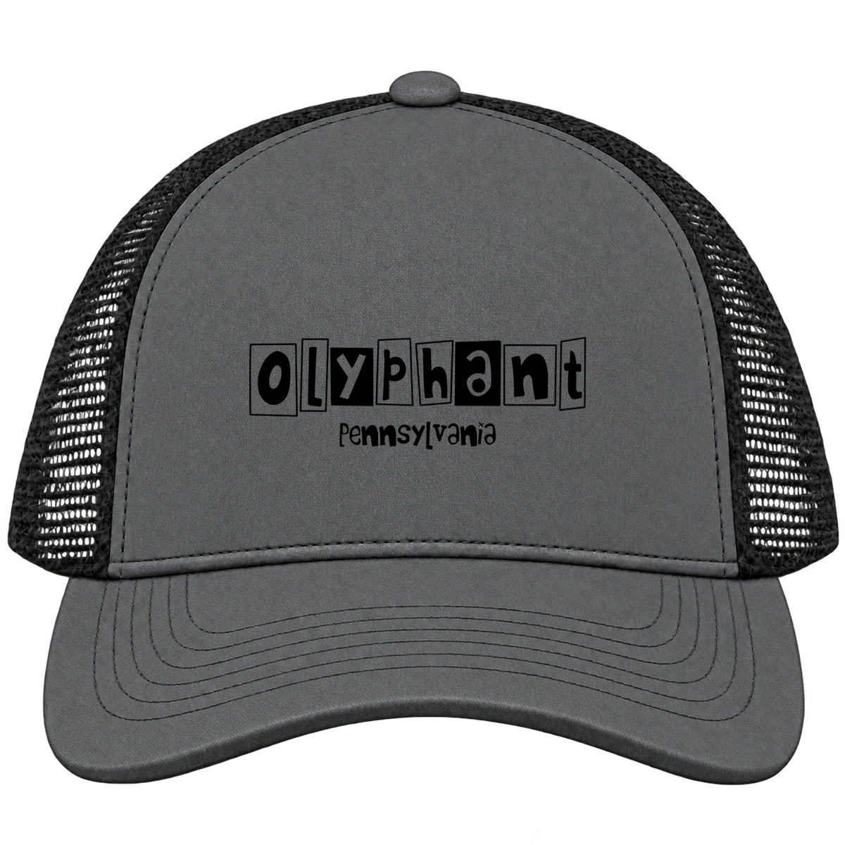 Olyphant, Pennsylvania Hometown Trucker Cap