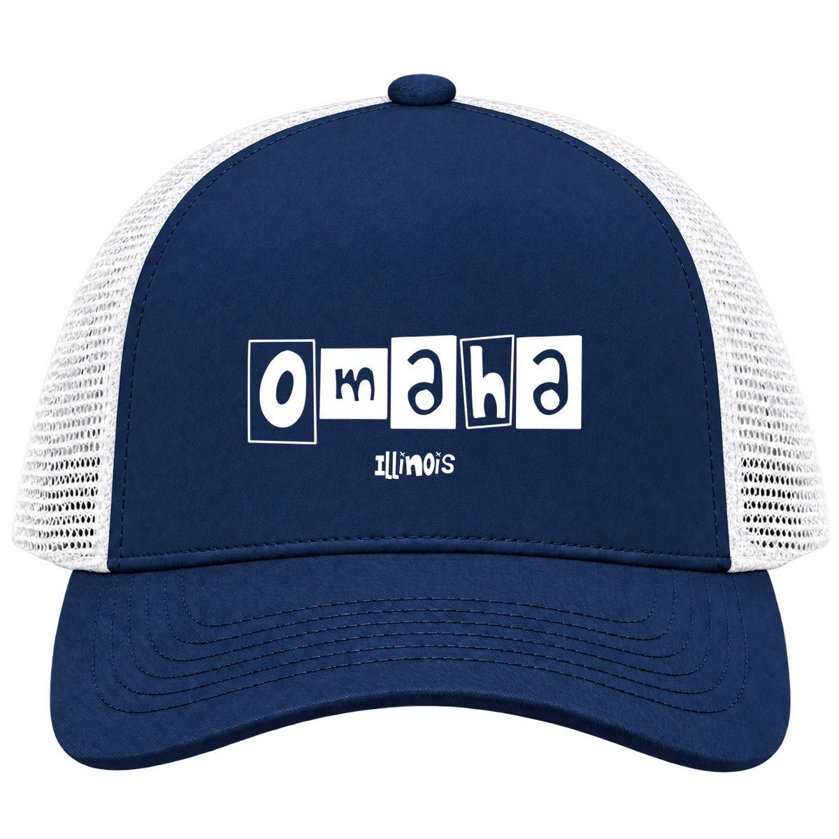 Omaha, Illinois Hometown Trucker Cap