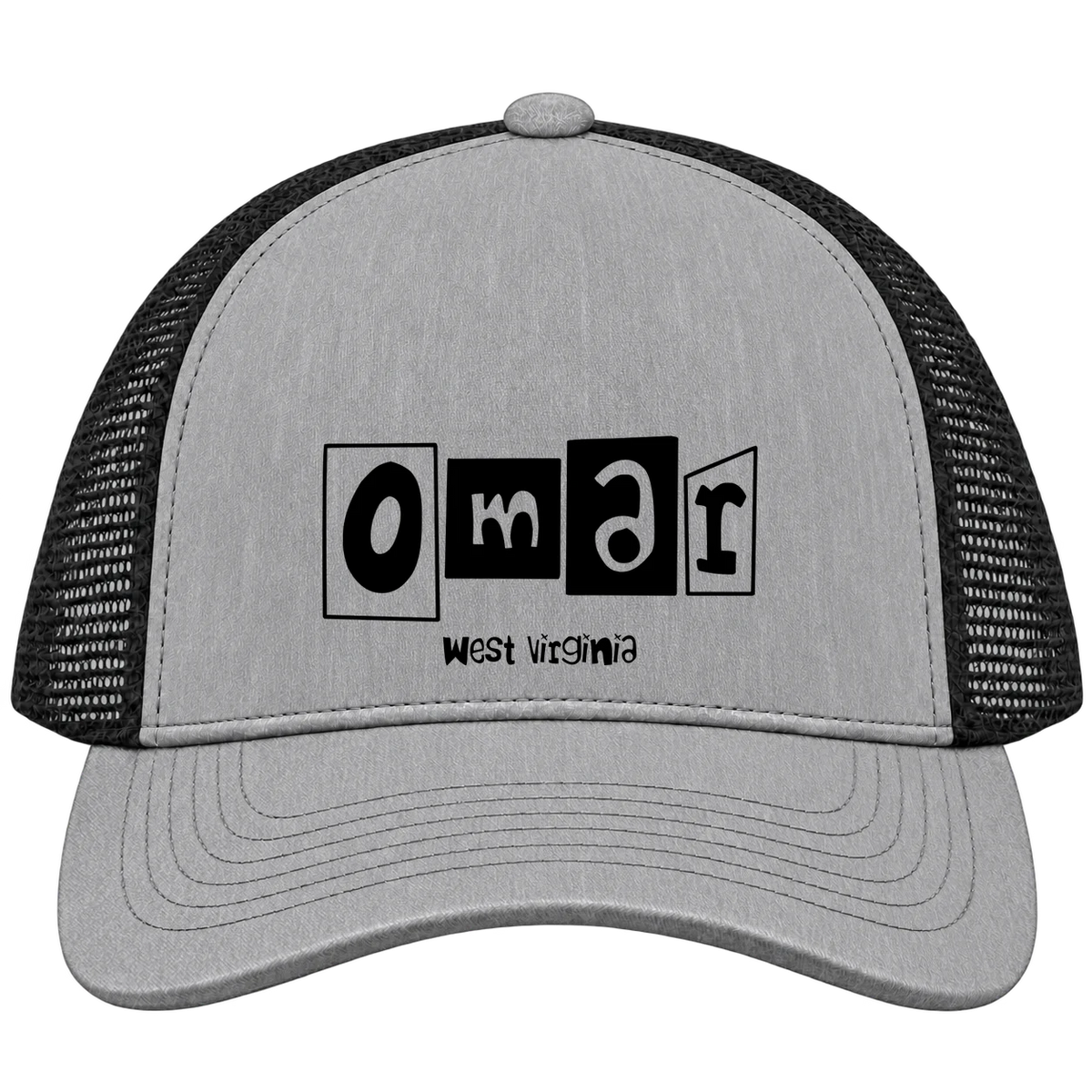 Omar, West Virginia Hometown Trucker Cap