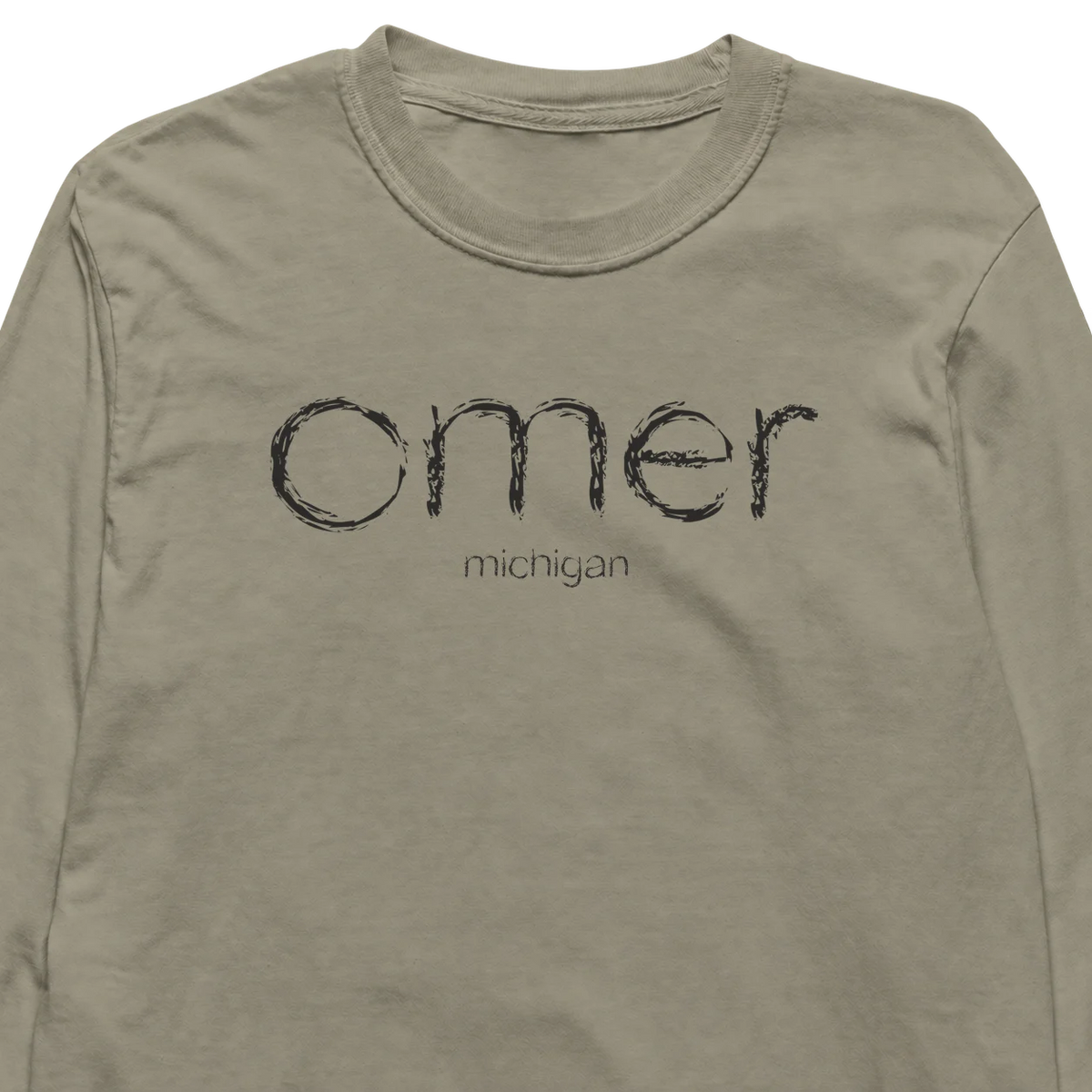 Omer, Michigan Hometown Long-Sleeve