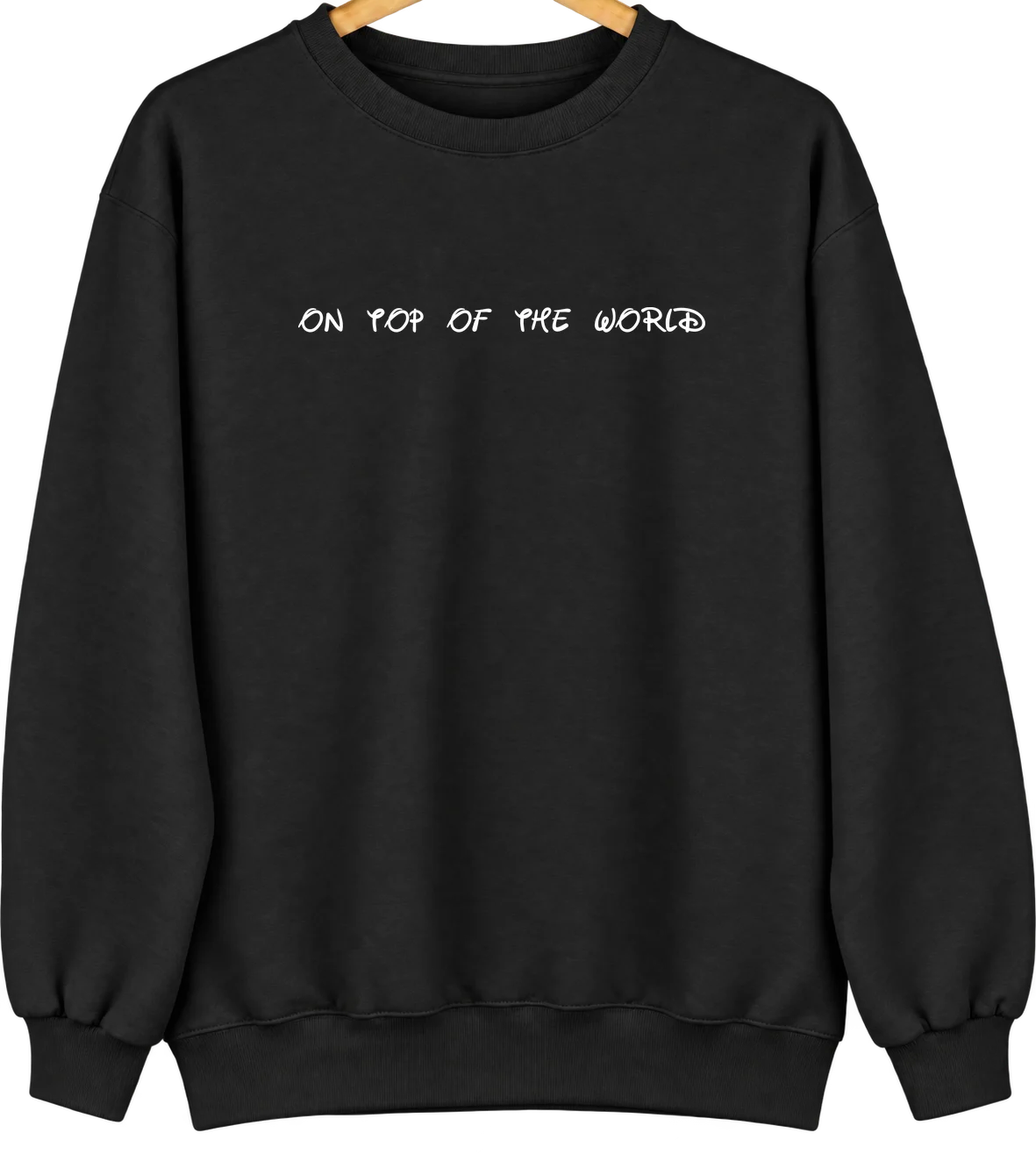 On Top of the World, Florida Hometown Crewneck — Black