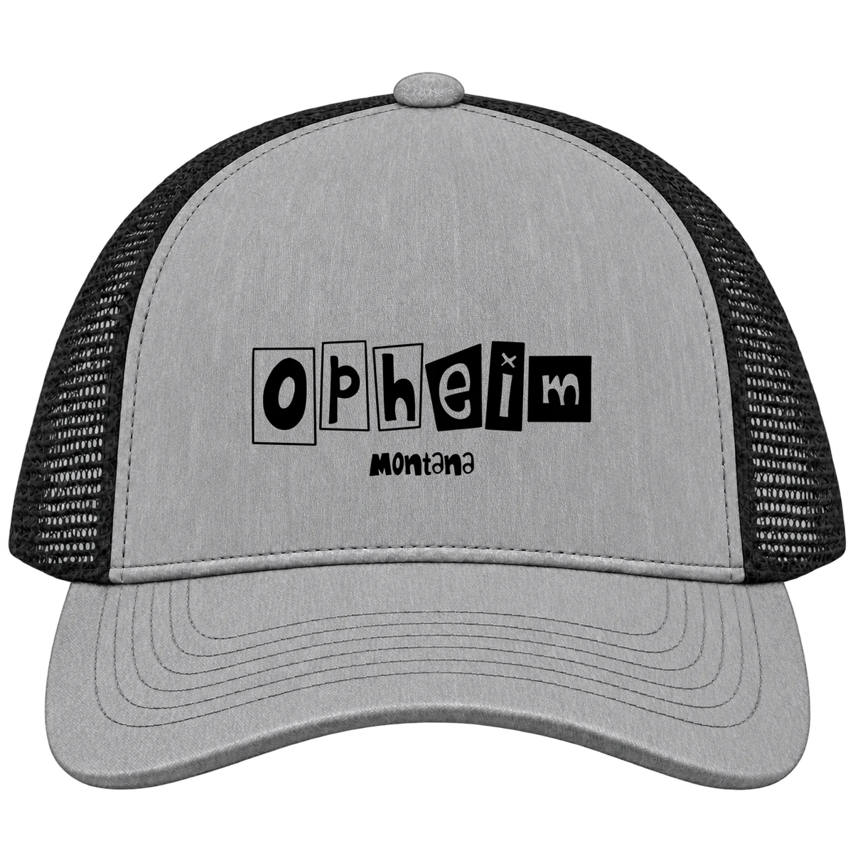Opheim, Montana Hometown Trucker Cap