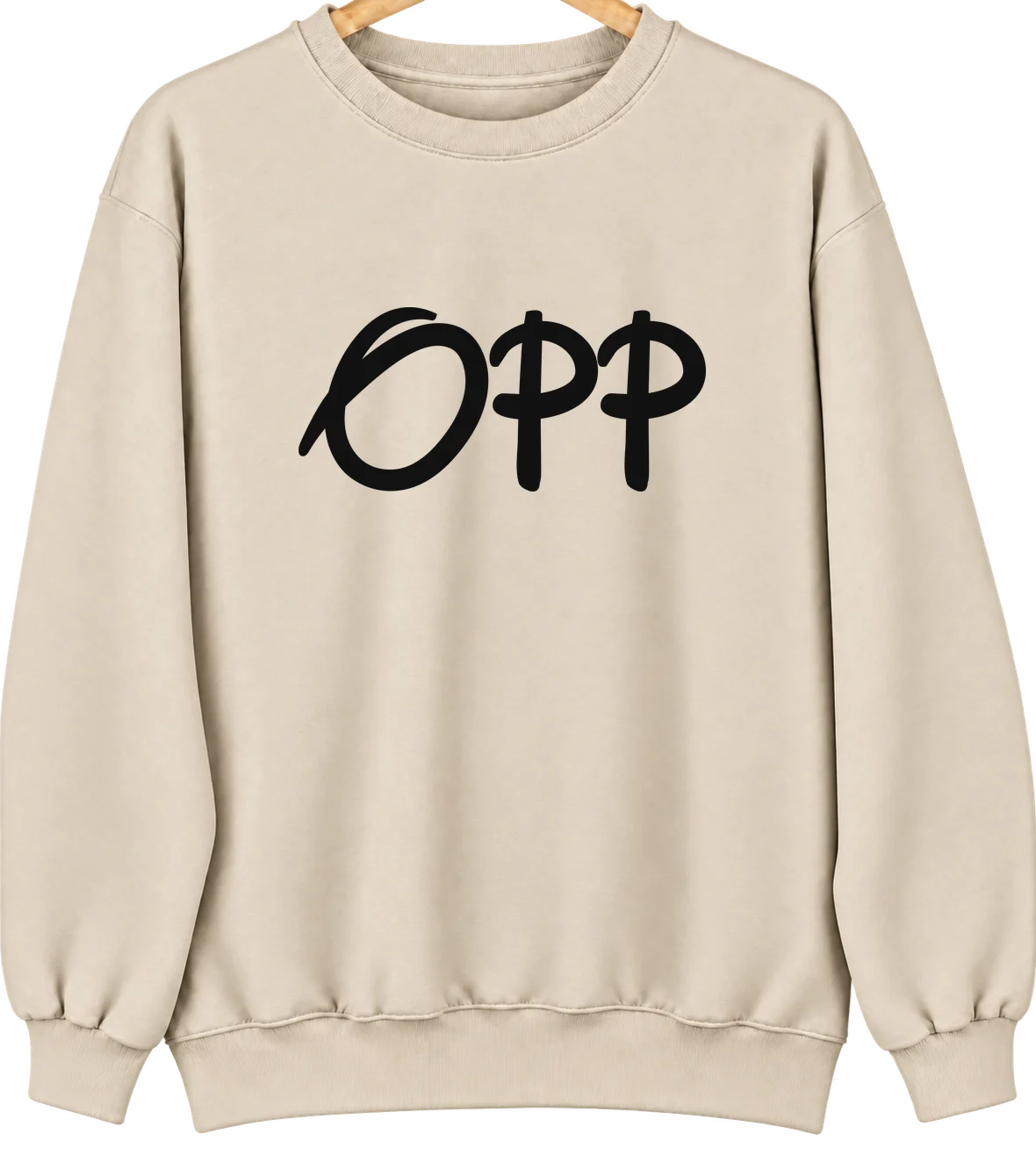 Opp, Alabama Hometown Crewneck — Sand