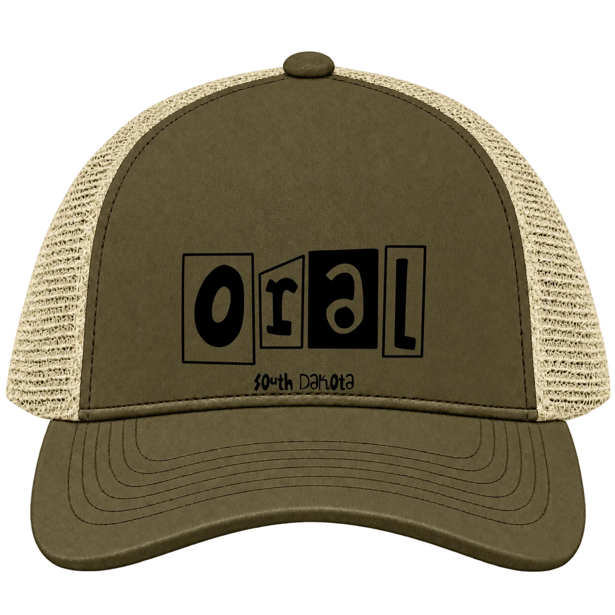 Oral, South Dakota Hometown Trucker Cap