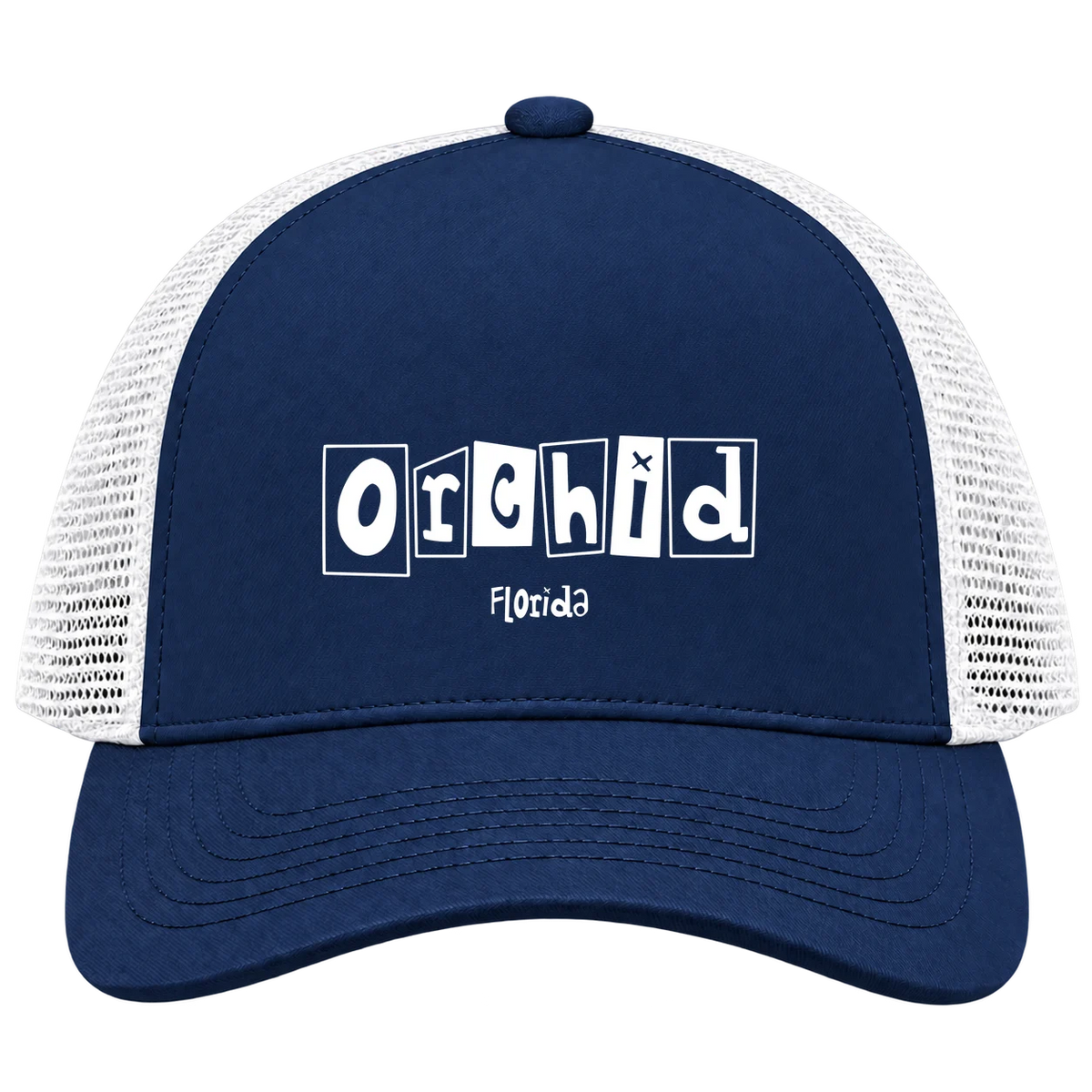 Orchid, Florida Hometown Trucker Cap