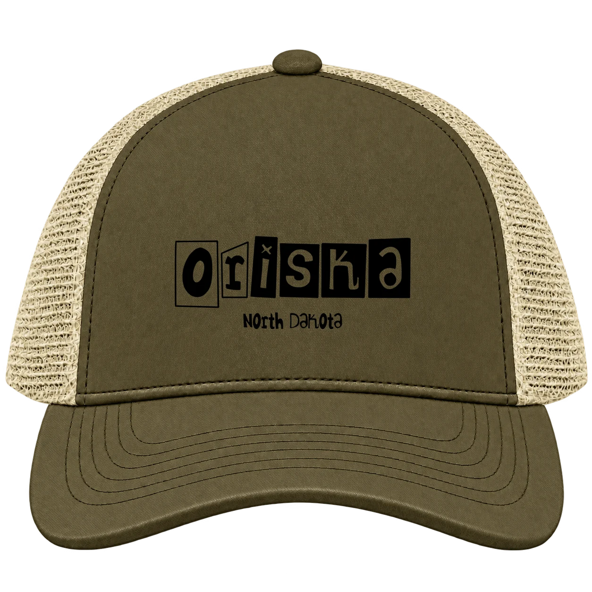 Oriska, North Dakota Hometown Trucker Cap
