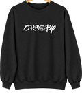 Ormsby, Minnesota Hometown Crewneck — Black