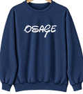 Osage, Oklahoma Hometown Crewneck — Navy