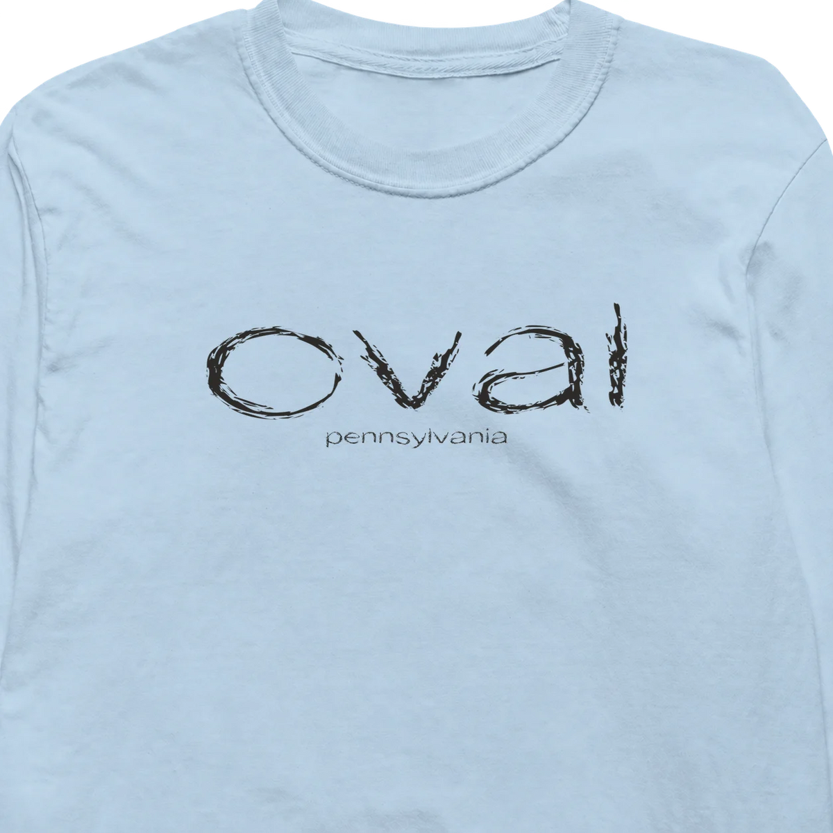 Oval, Pennsylvania Hometown Long-Sleeve
