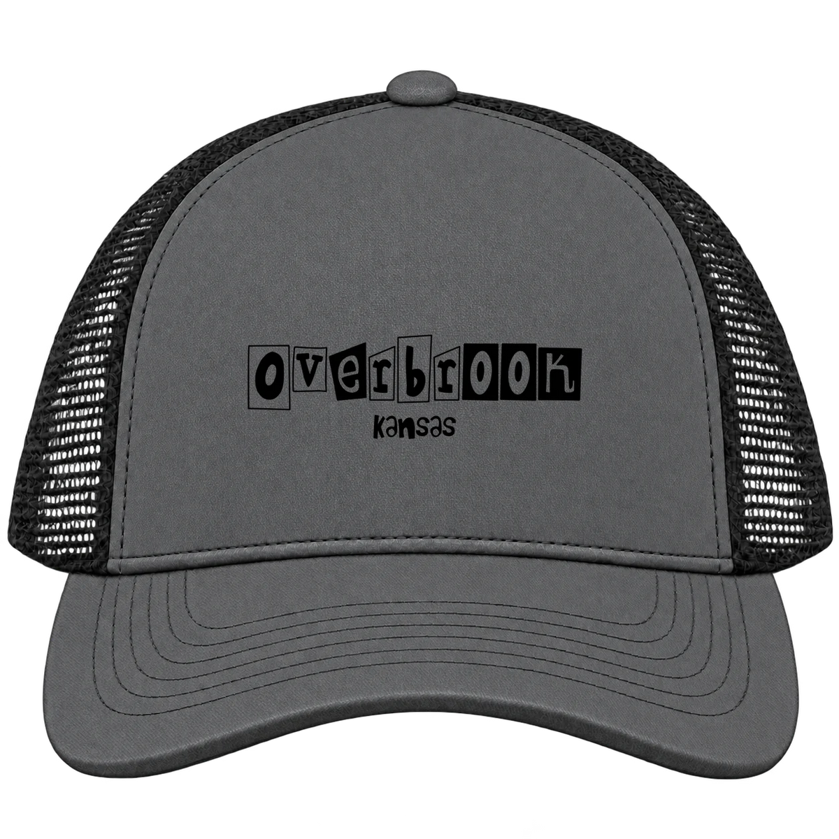 Overbrook, Kansas Hometown Trucker Cap