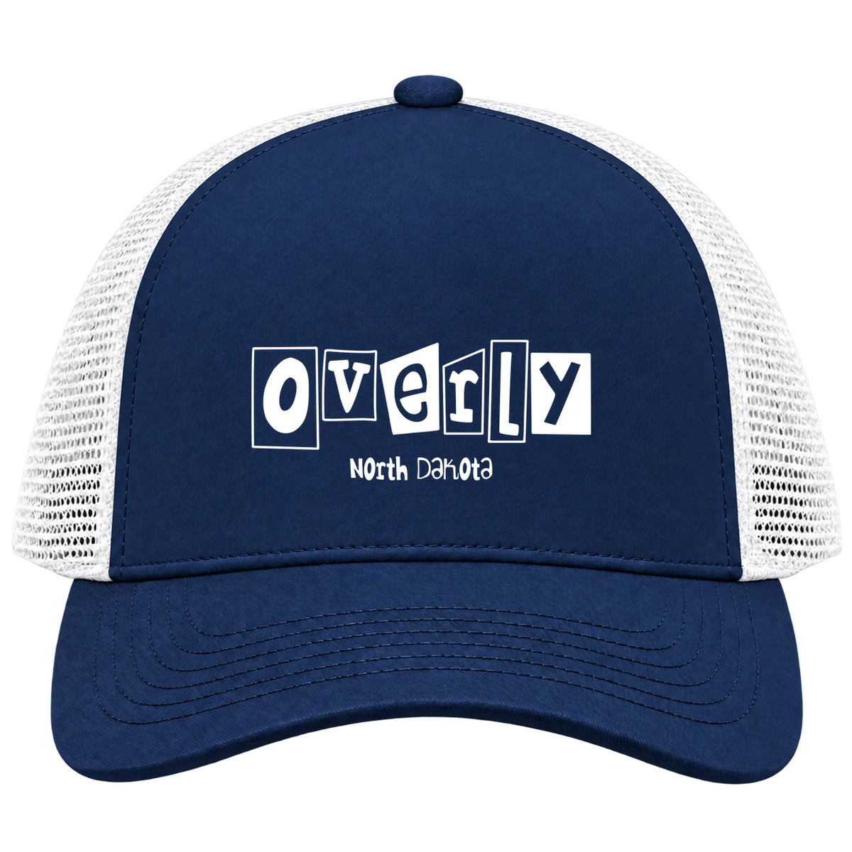 Overly, North Dakota Hometown Trucker Cap