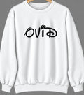 Ovid, Michigan Hometown Crewneck — White