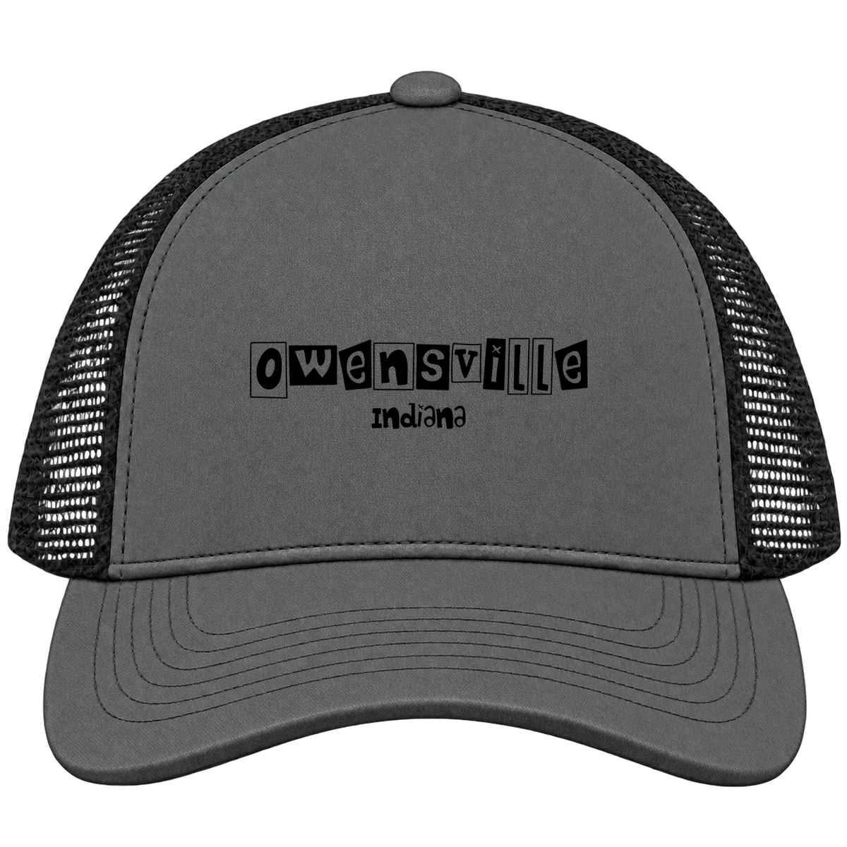 Owensville, Indiana Hometown Trucker Cap