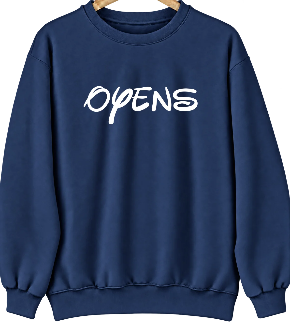 Oyens, Iowa Hometown Crewneck — Navy