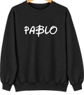 Pablo, Montana Hometown Crewneck — Black