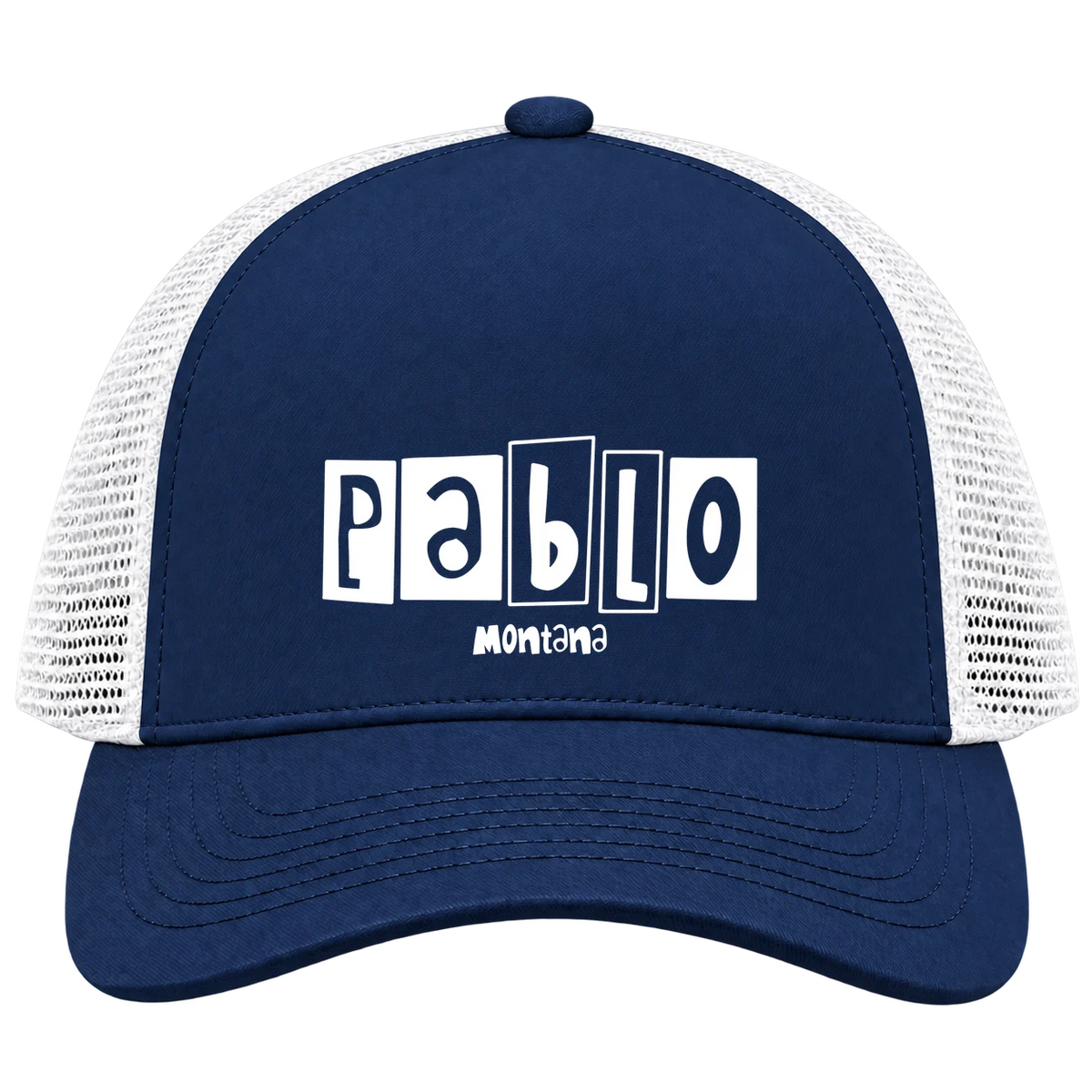 Pablo, Montana Hometown Trucker Cap
