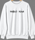 Pablo Pena, Texas Hometown Crewneck — White