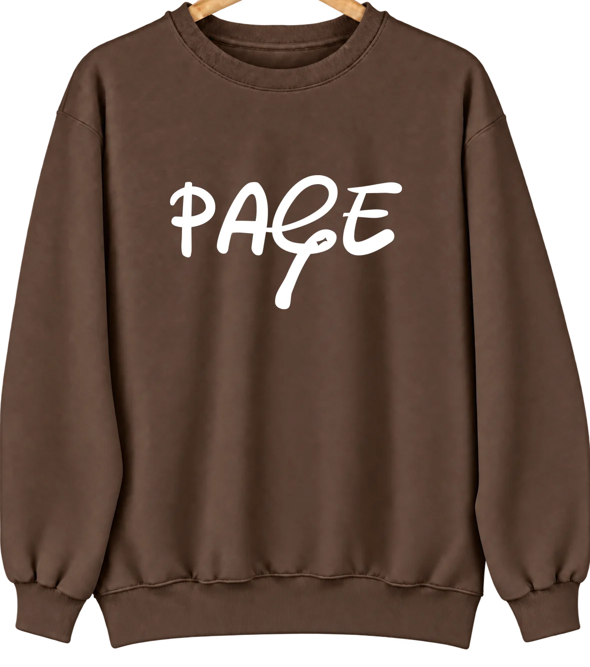 Page, Arizona Hometown Crewneck — Brown