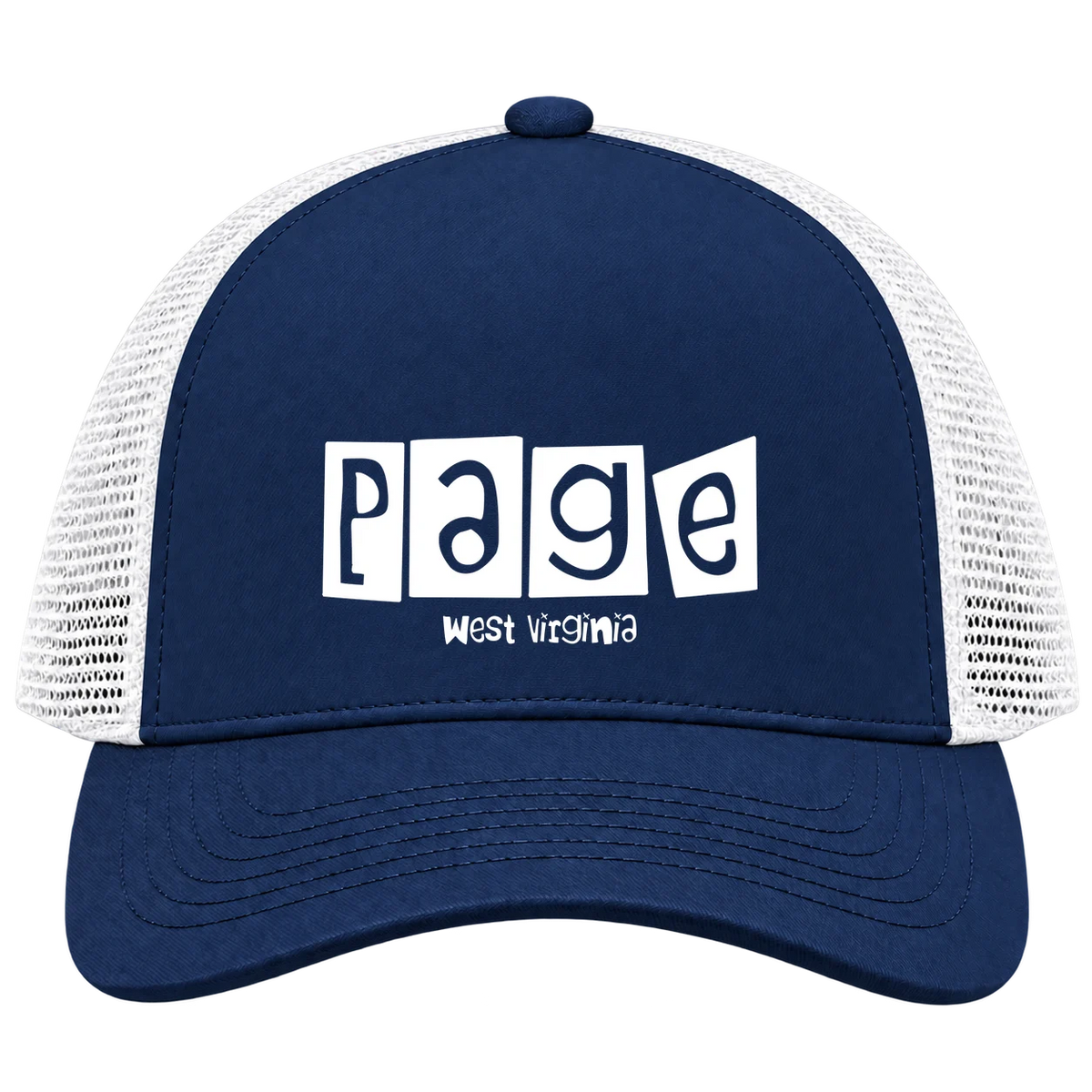 Page, West Virginia Hometown Trucker Cap