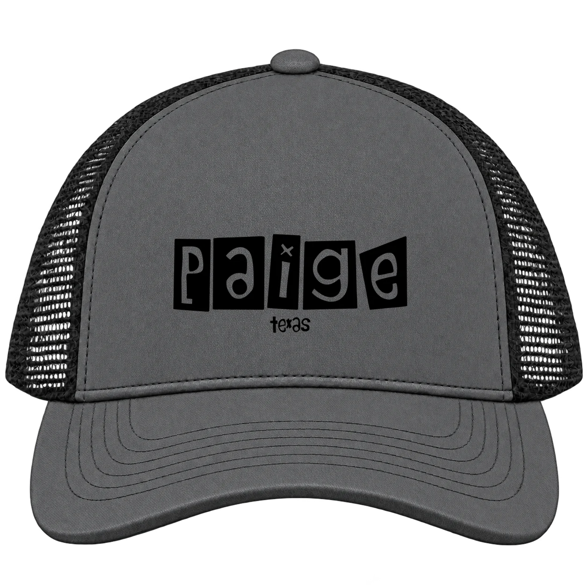 Paige, Texas Hometown Trucker Cap