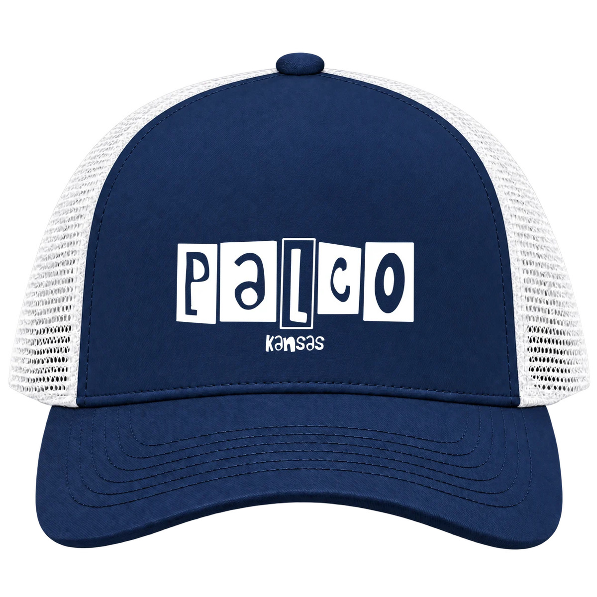 Palco, Kansas Hometown Trucker Cap