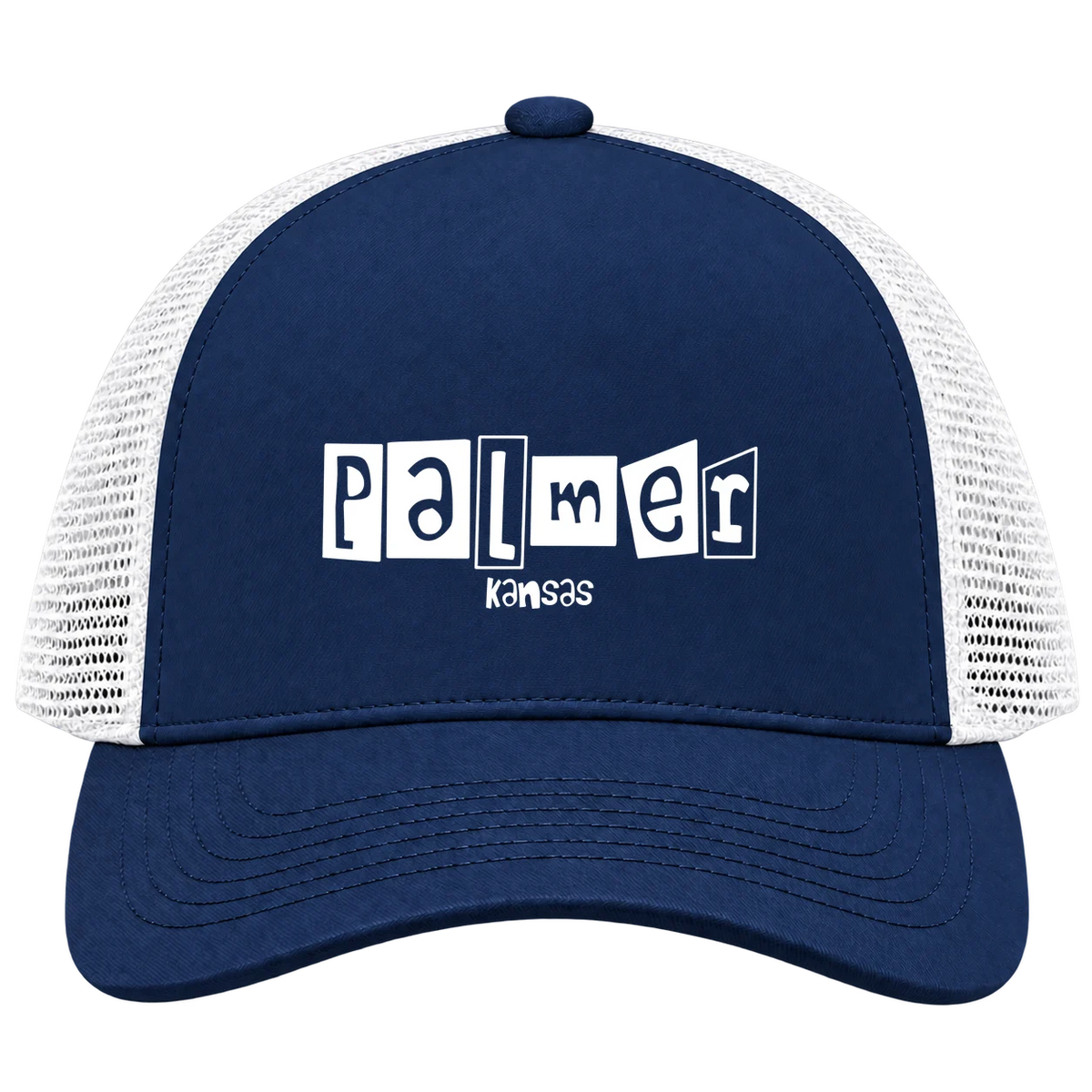 Palmer, Kansas Hometown Trucker Cap