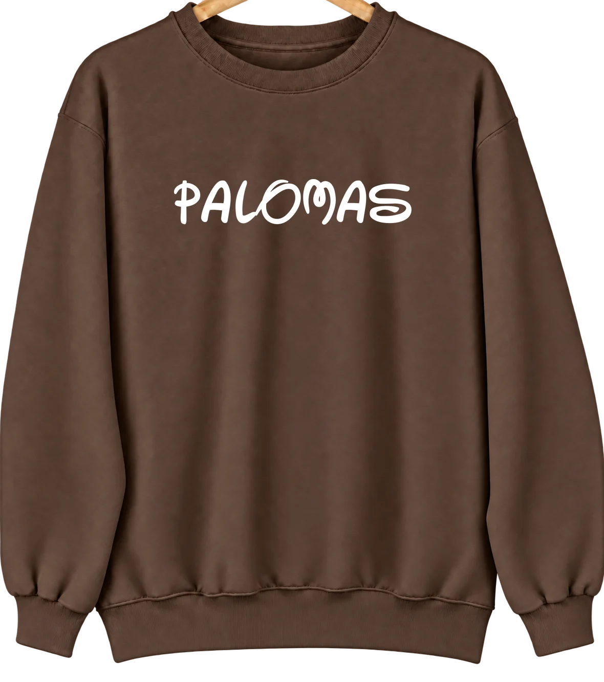 Palomas, Puerto Rico Hometown Crewneck — Brown