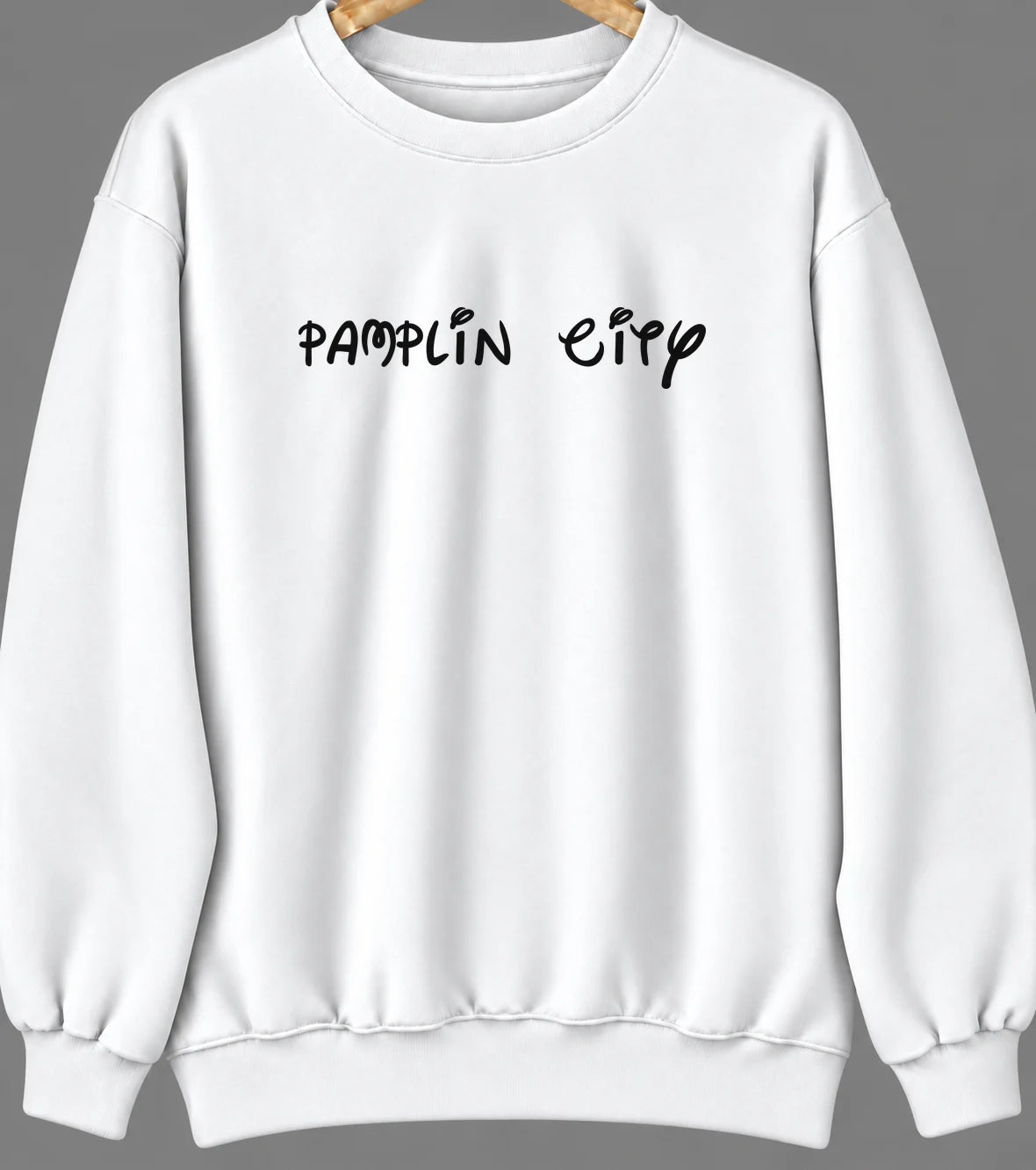 Pamplin City, Virginia Hometown Crewneck — White