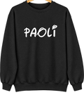 Paoli, Pennsylvania Hometown Crewneck — Black