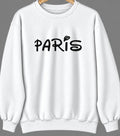 Paris, Missouri Hometown Crewneck — White