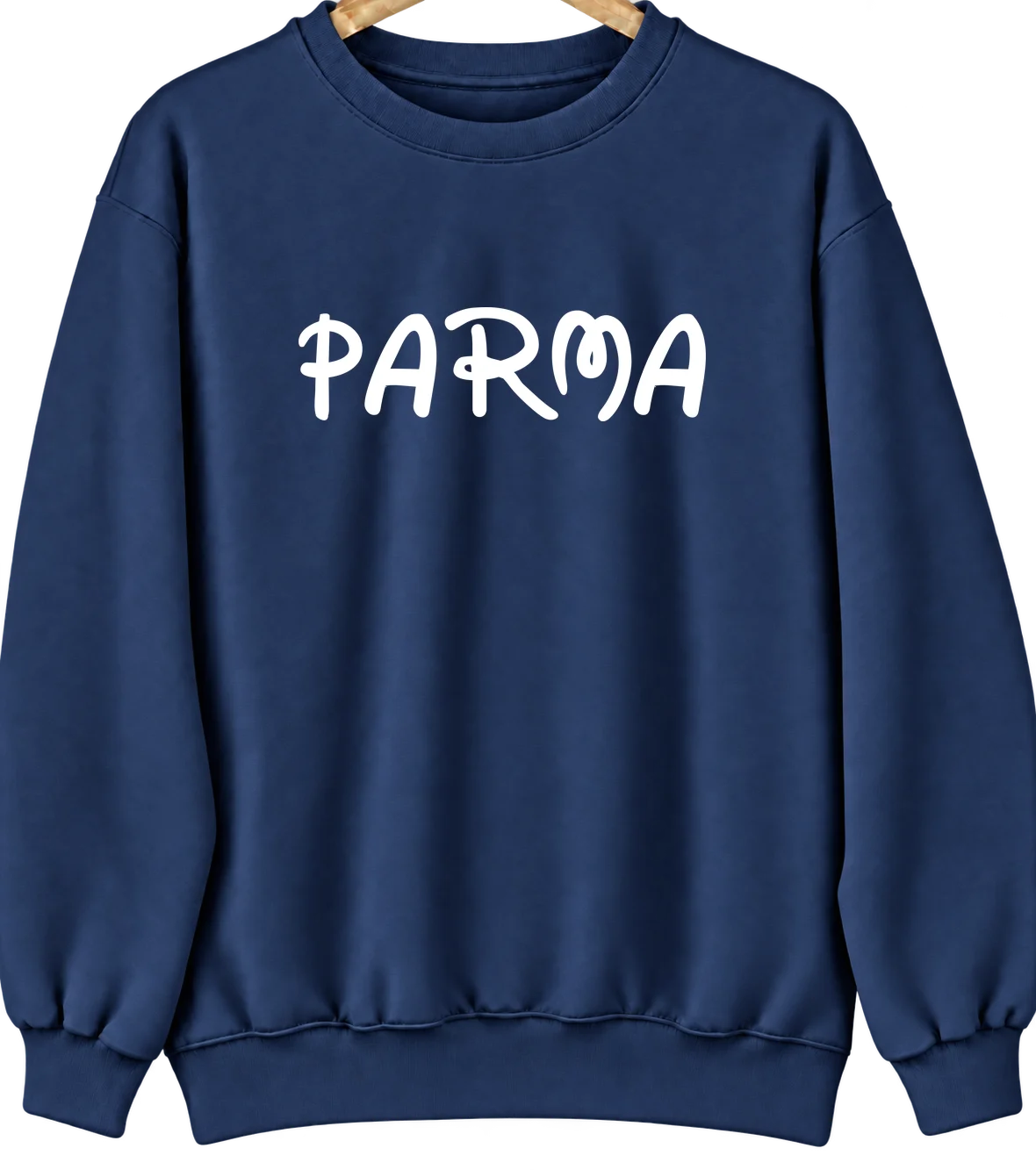 Parma, Michigan Hometown Crewneck — Navy