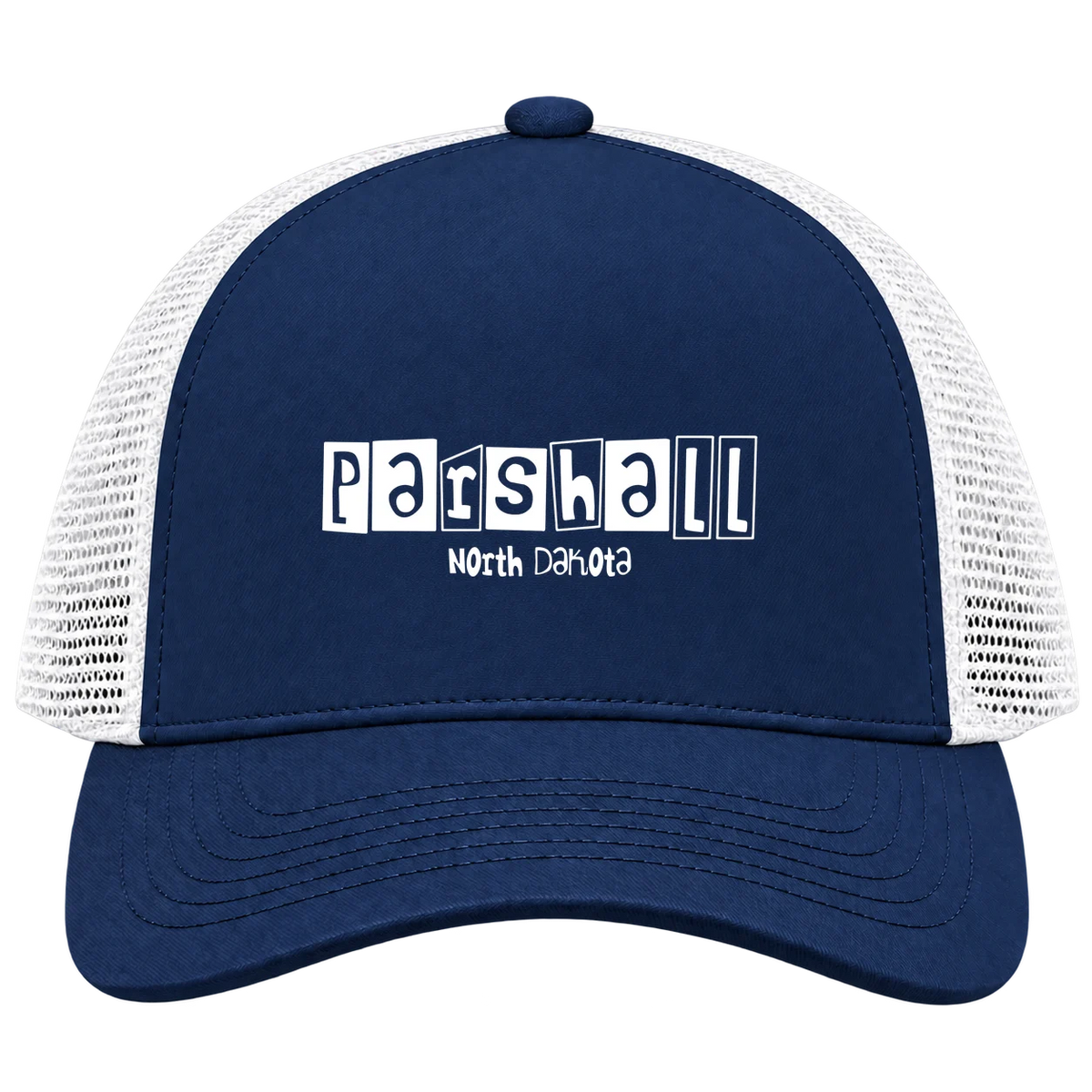 Parshall, North Dakota Hometown Trucker Cap