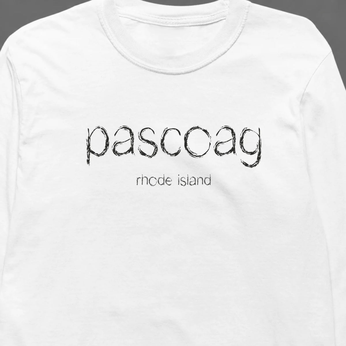 Pascoag, Rhode Island Hometown Long-Sleeve