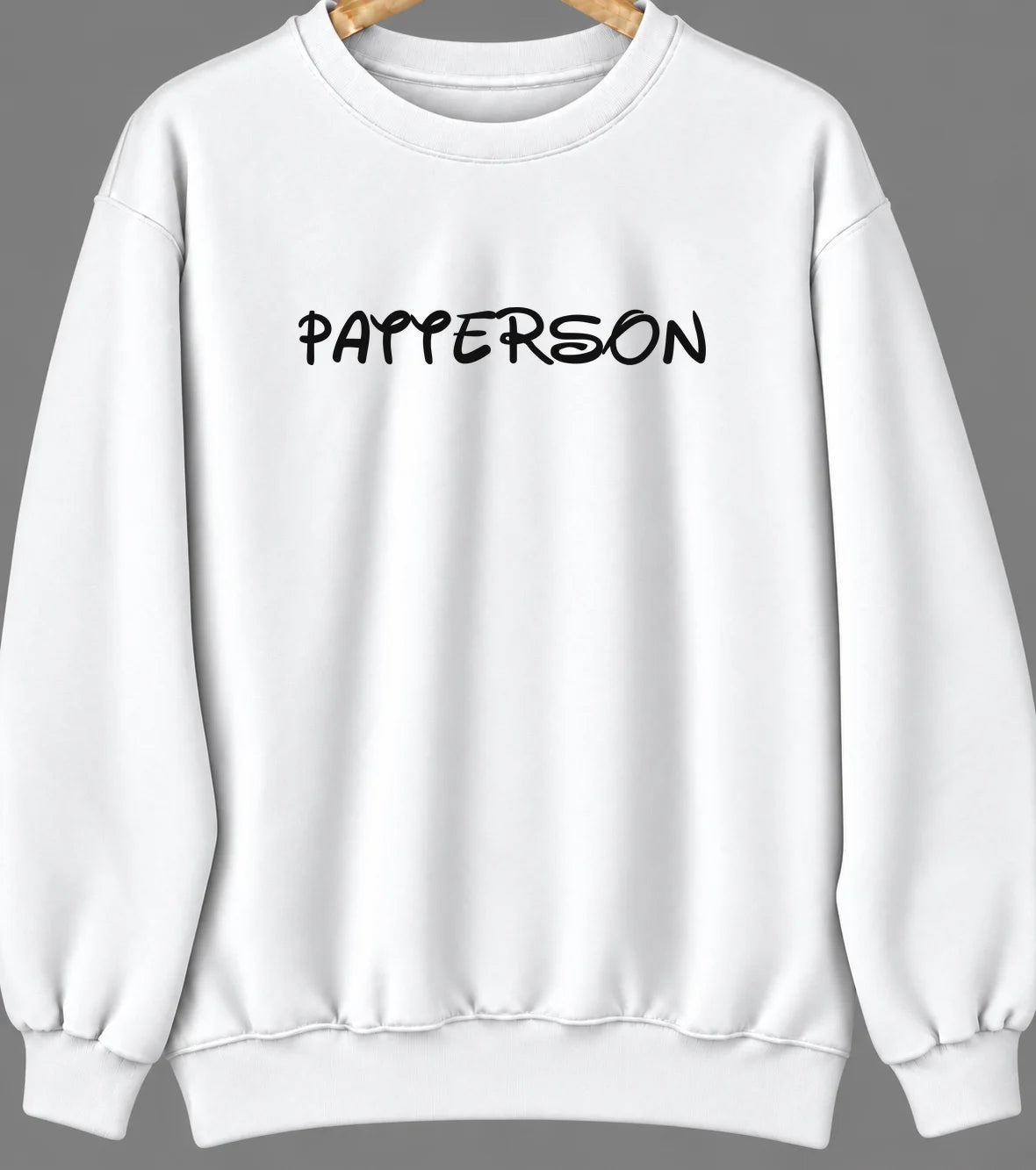 Patterson, Georgia Hometown Crewneck — White