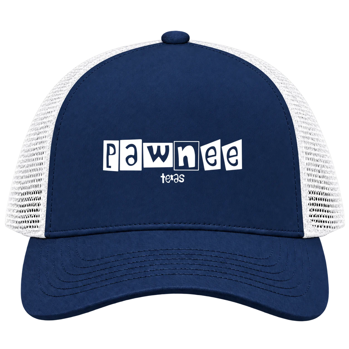 Pawnee, Texas Hometown Trucker Cap