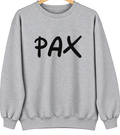 Pax, West Virginia Hometown Crewneck — Sport Grey