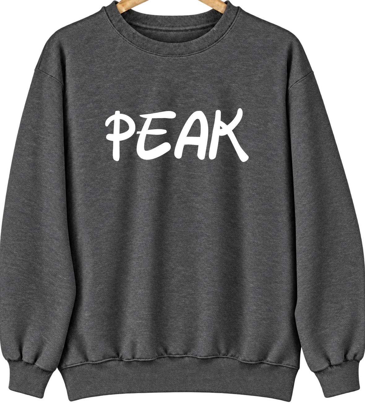 Peak, South Carolina Hometown Crewneck — Dark Heather
